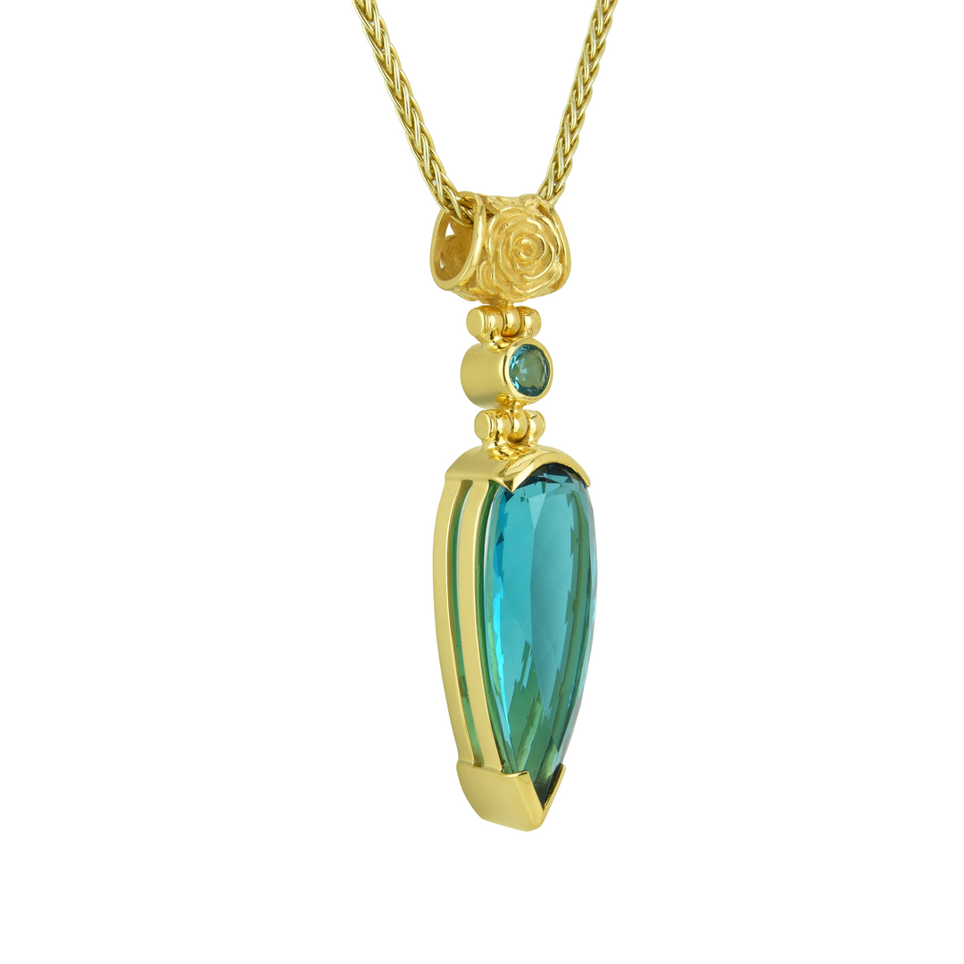 Blue Green Obsidian