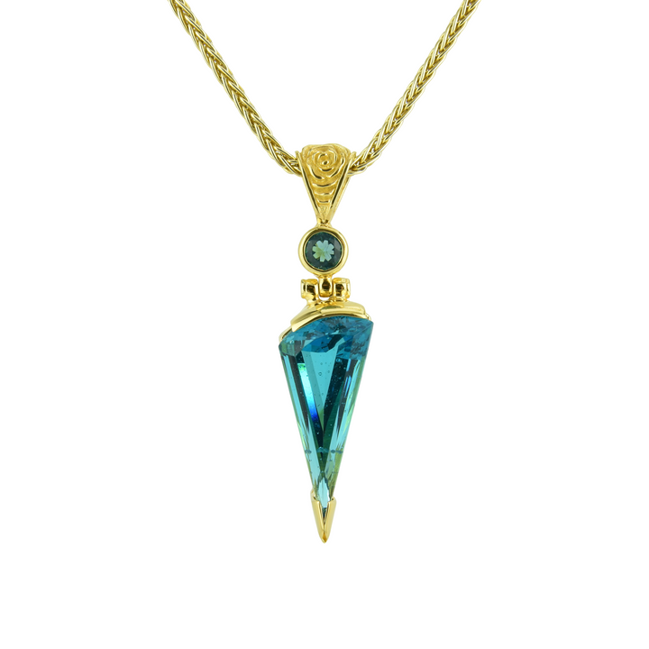 Blue Green Obsidian