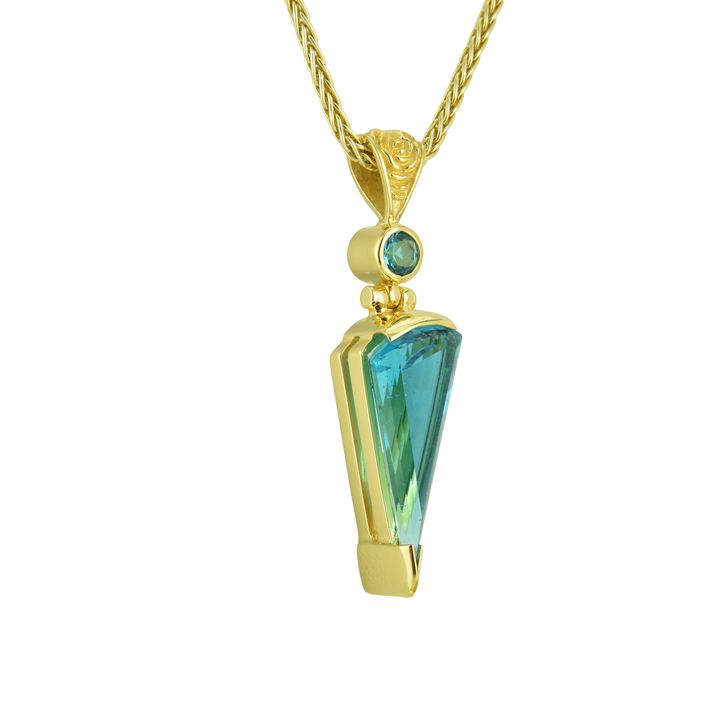 Blue Green Obsidian