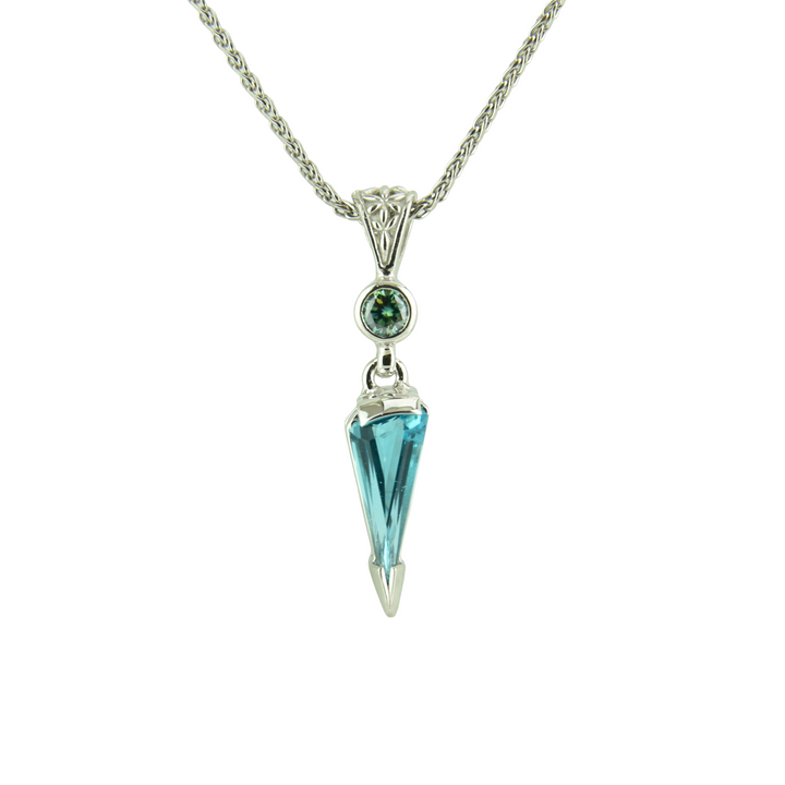 Blue Green Obsidian