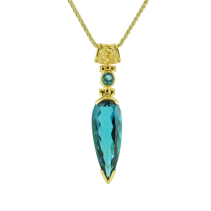 Blue Green Obsidian
