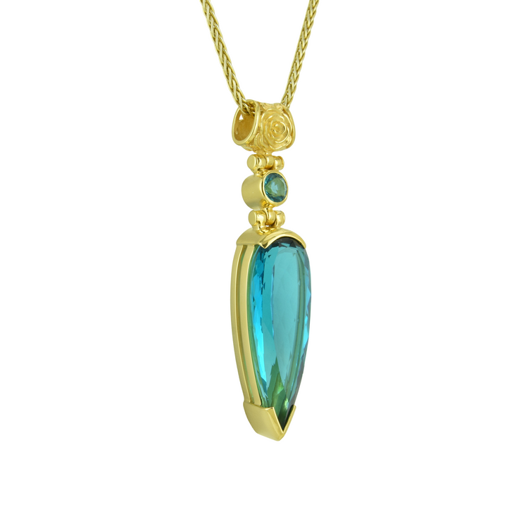 Blue Green Obsidian