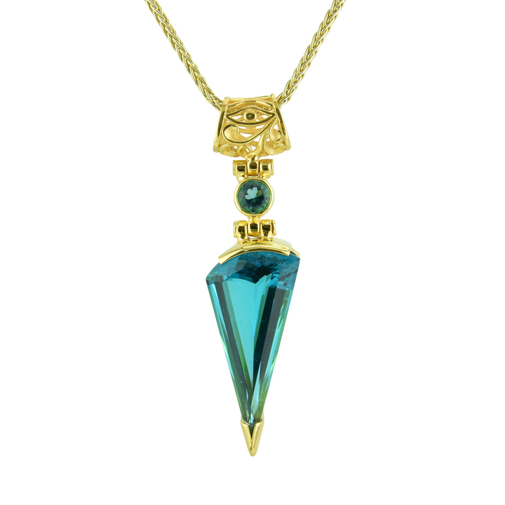 Blue Green Obsidian