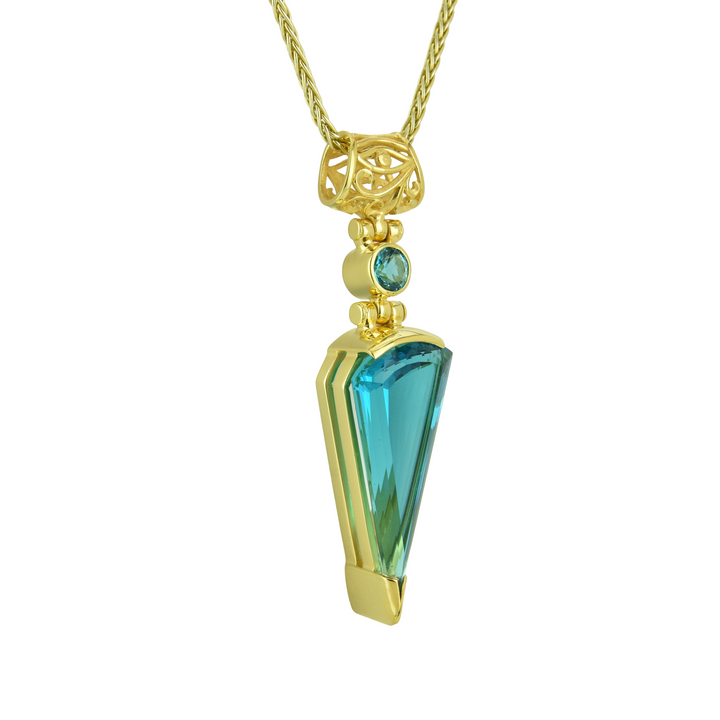 Blue Green Obsidian