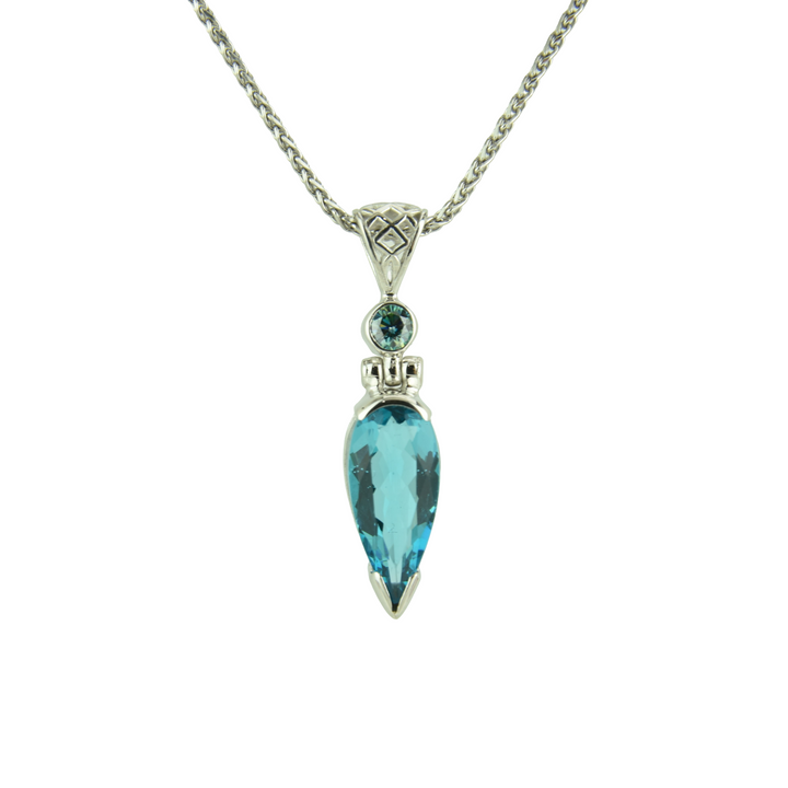 Blue Green Obsidian