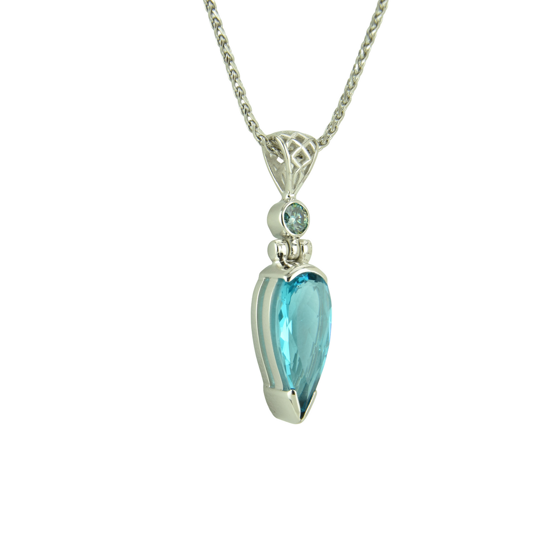 Blue Green Obsidian