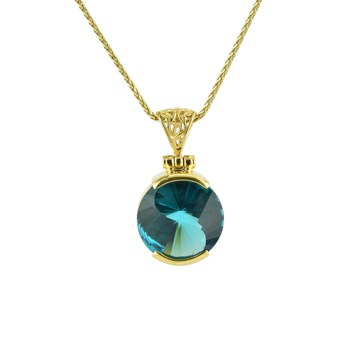 Blue Green Obsidian