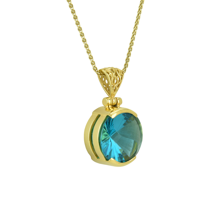 Blue Green Obsidian