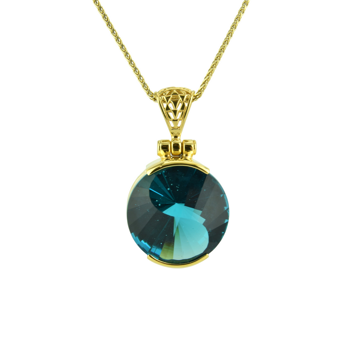 Blue Green Obsidian
