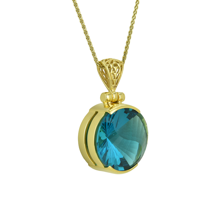 Blue Green Obsidian