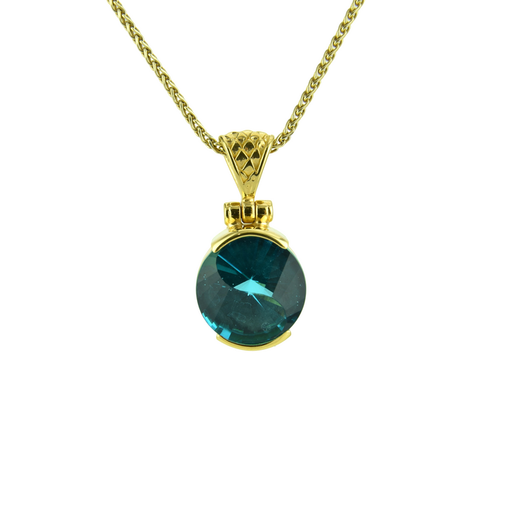 Blue Green Obsidian