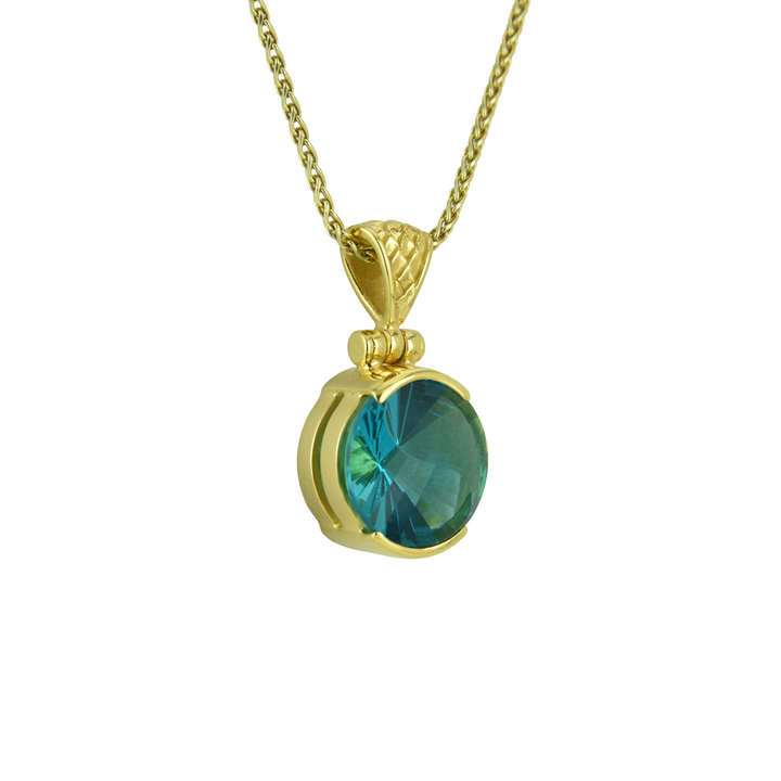 Blue Green Obsidian