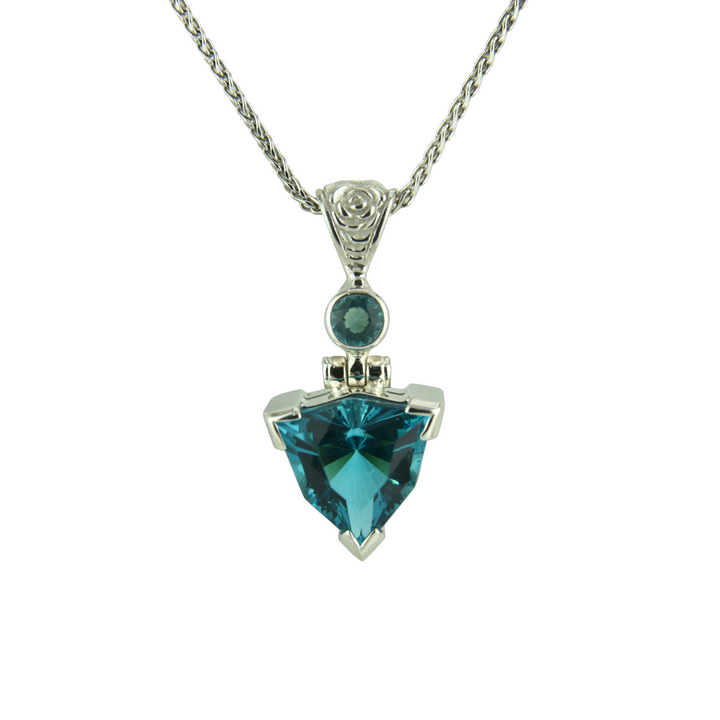 Blue Green Obsidian