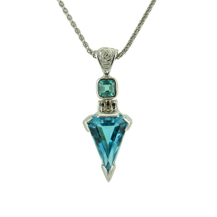 Blue Green Obsidian
