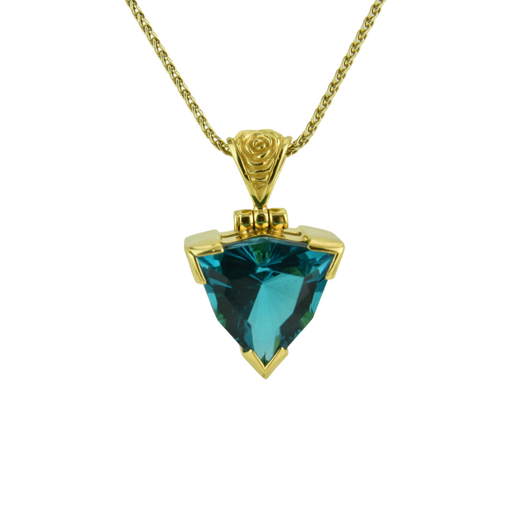 Blue Green Obsidian