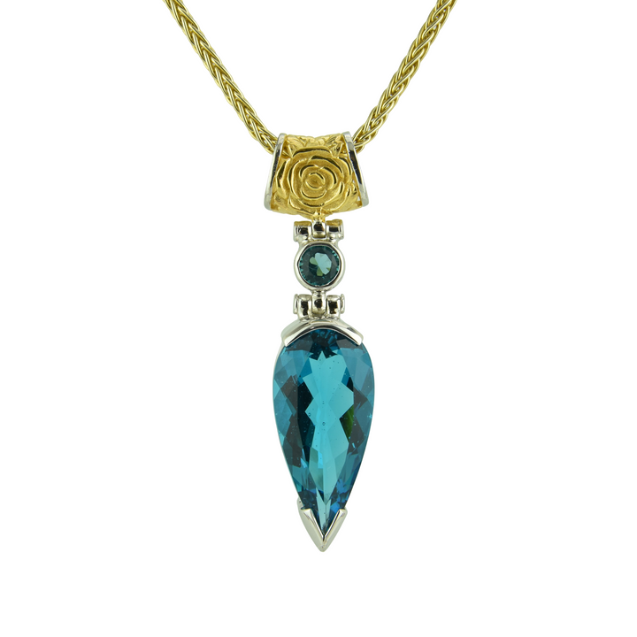 Blue Green Obsidian