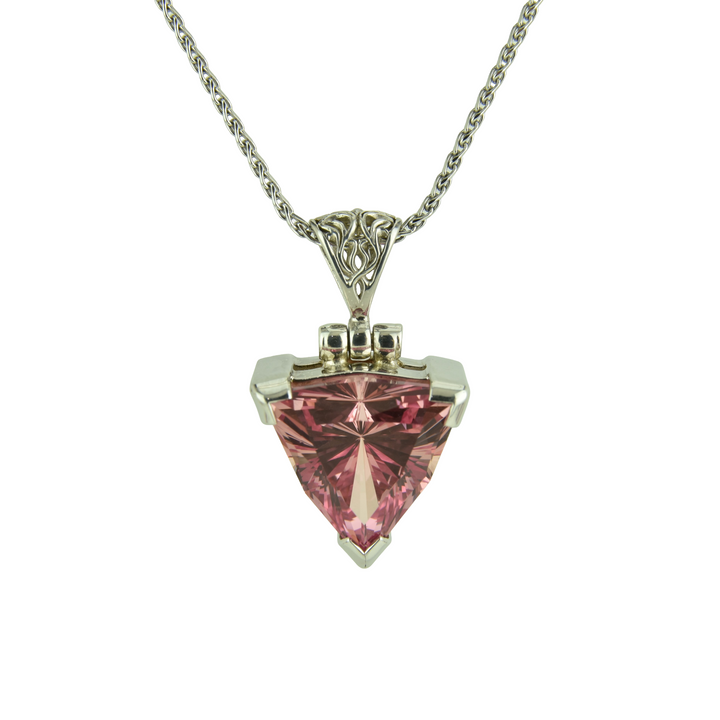 Imperial Pink Sapphire Pendant