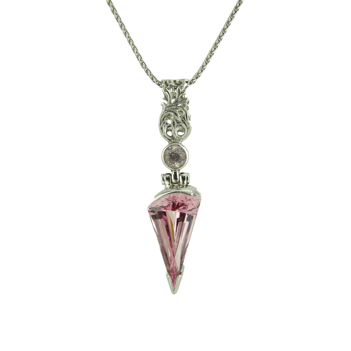 Imperial Pink Sapphire Pendant