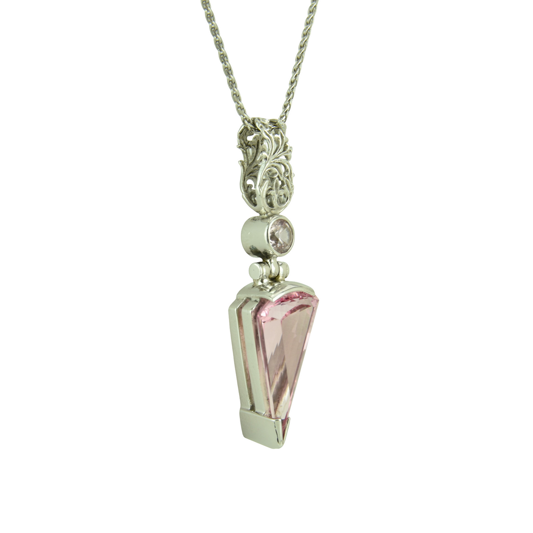 Imperial Pink Sapphire Pendant
