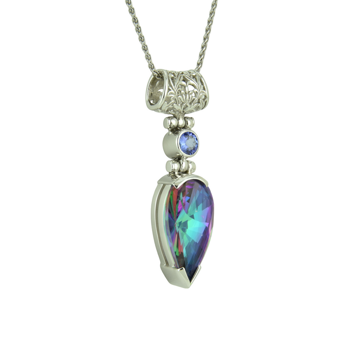Peacock Mystic Quartz