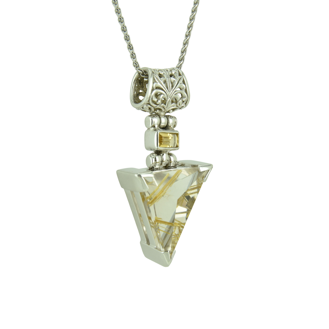 Golden Rutilated Quartz