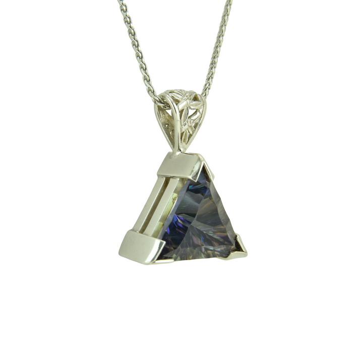 Indigo Warrior Mystic Quartz Pendant