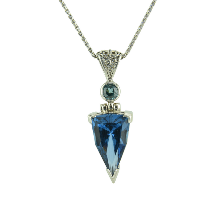 Blue Green Spinel
