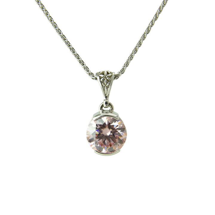 Pink Moissanite