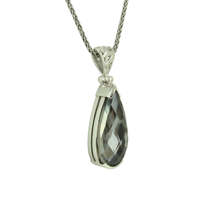 Midnight Mystic Quartz Pendant