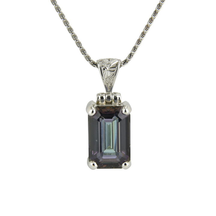 Indigo Warrior Mystic Quartz Pendant