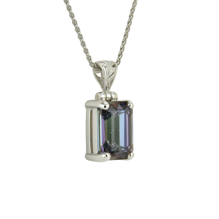 Indigo Warrior Mystic Quartz Pendant