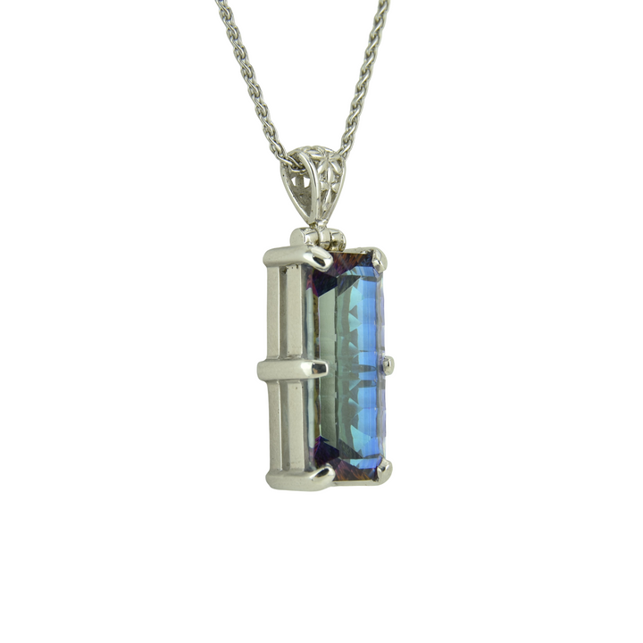 Indigo Warrior Mystic Quartz Pendant