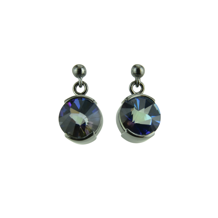 Indigo Warrior Mystic Quartz Earrings