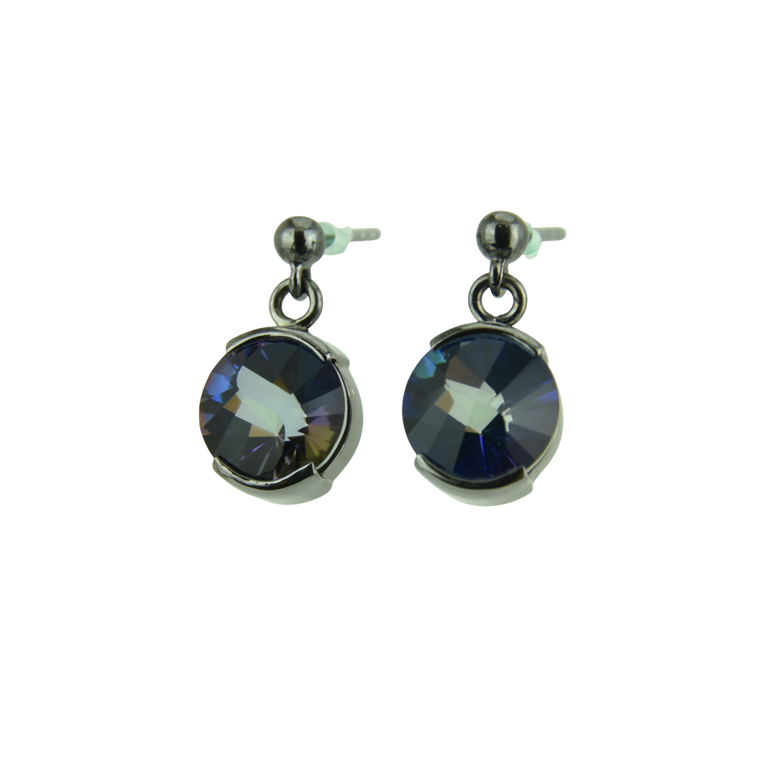 Indigo Warrior Mystic Quartz Earrings