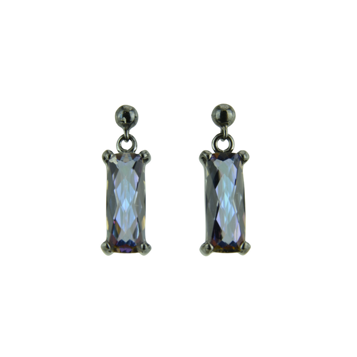 Indigo Warrior Mystic Quartz Earrings