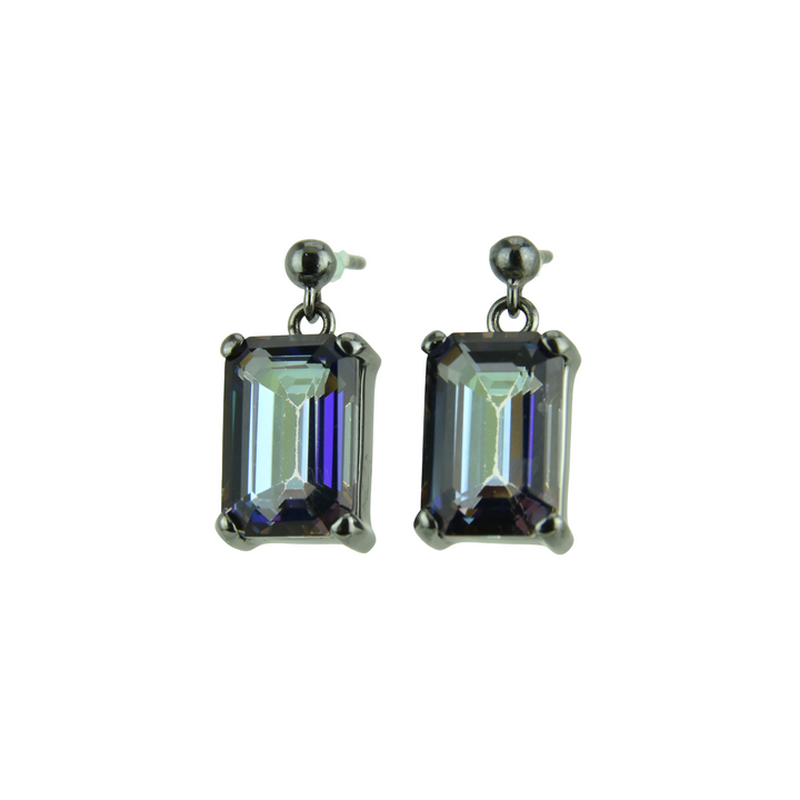 Indigo Warrior Mystic Quartz Earrings