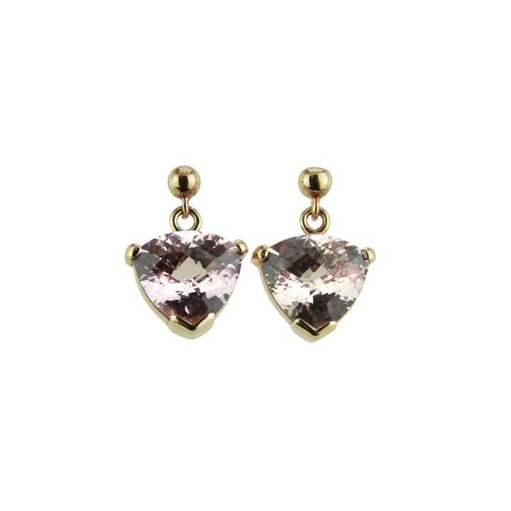 Imperial Pink Sapphire Earrings