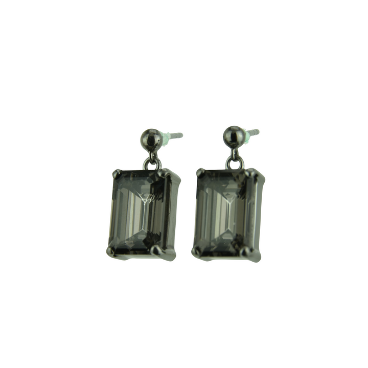 Midnight Mystic Quartz Earrings