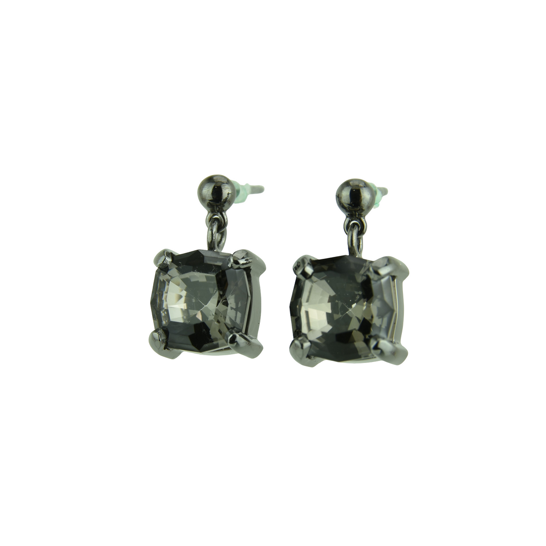 Midnight Mystic Quartz Earrings