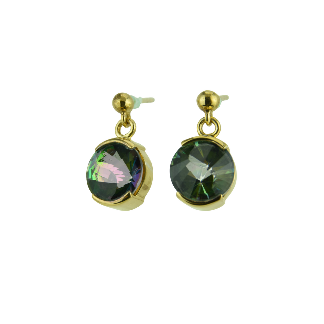 Sage Mystic Quartz Earrings