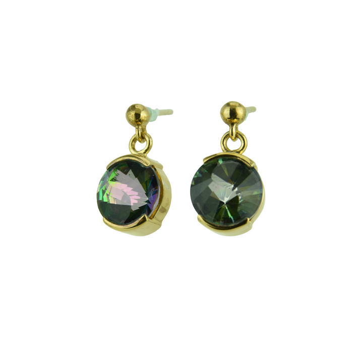 Sage Mystic Quartz Earrings