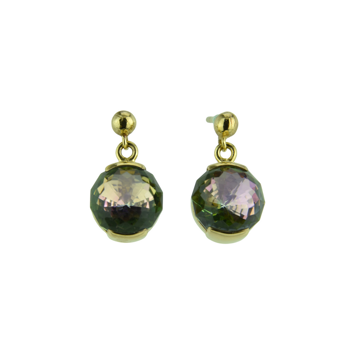 Sage Mystic Quartz Earrings