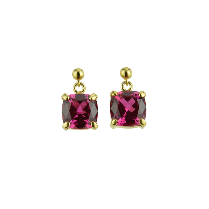 Parvati Pink Sapphire Earrings