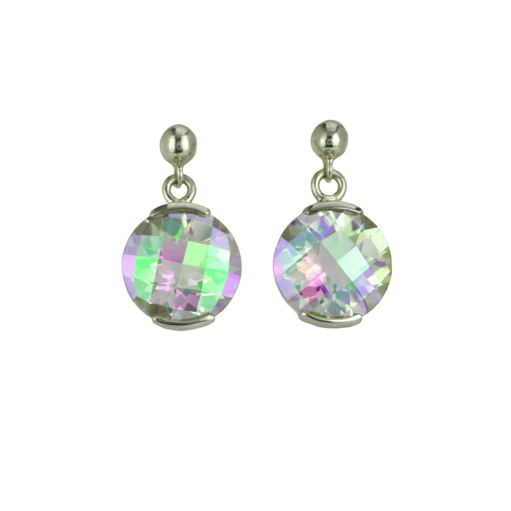 Angel Aura Serenity Mystic Quartz Earrings