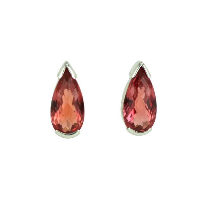 Padparadscha Sapphire Earrings