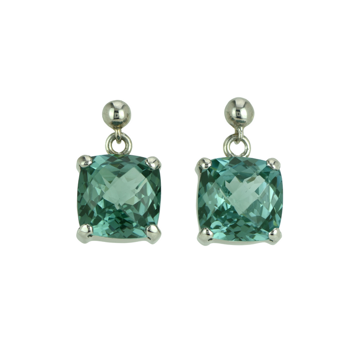 Paraiba Effect Spinel Earrings