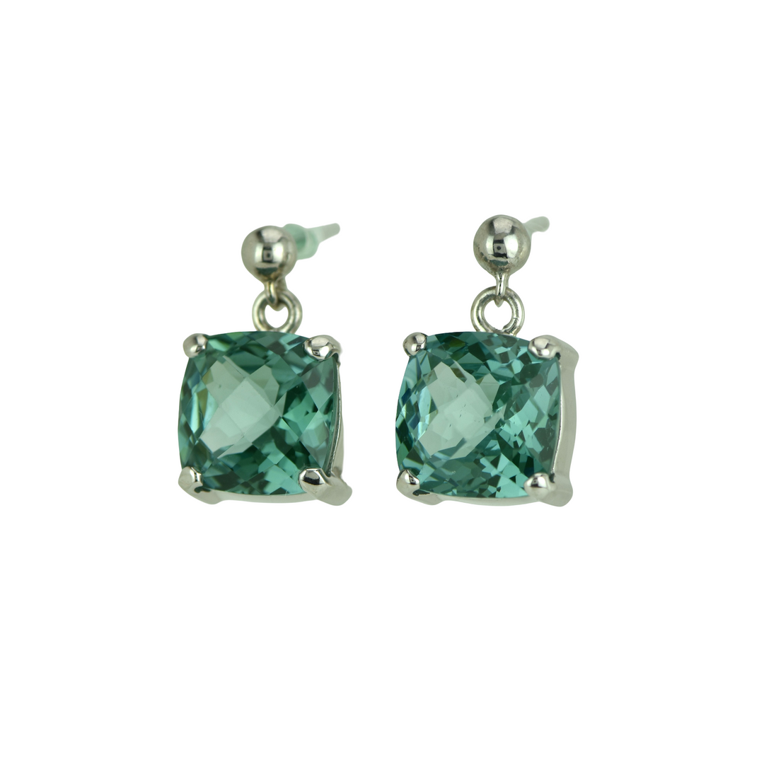Paraiba Effect Spinel Earrings