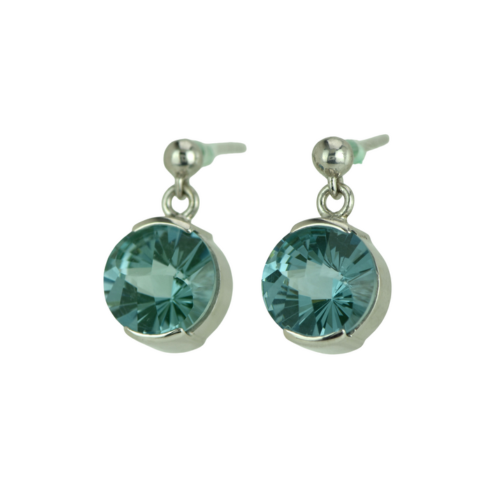 Paraiba Effect Spinel Earrings
