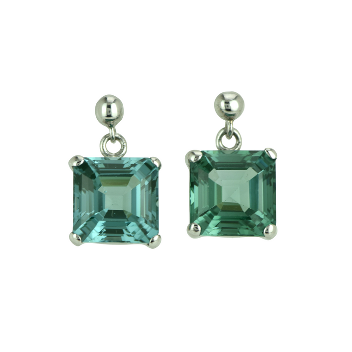 Paraiba Effect Spinel Earrings