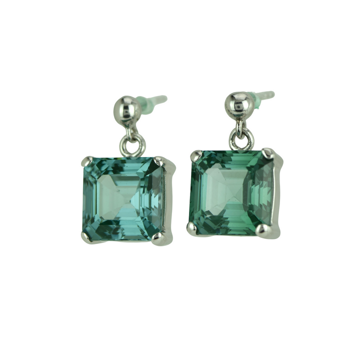 Paraiba Effect Spinel Earrings